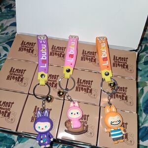 Labubu Bright & Colorful Keychains